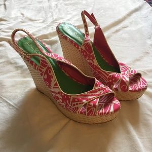 Lilly Pulitzer Wedges